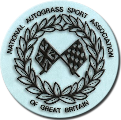 National Autograss Sport Association badge in 1973